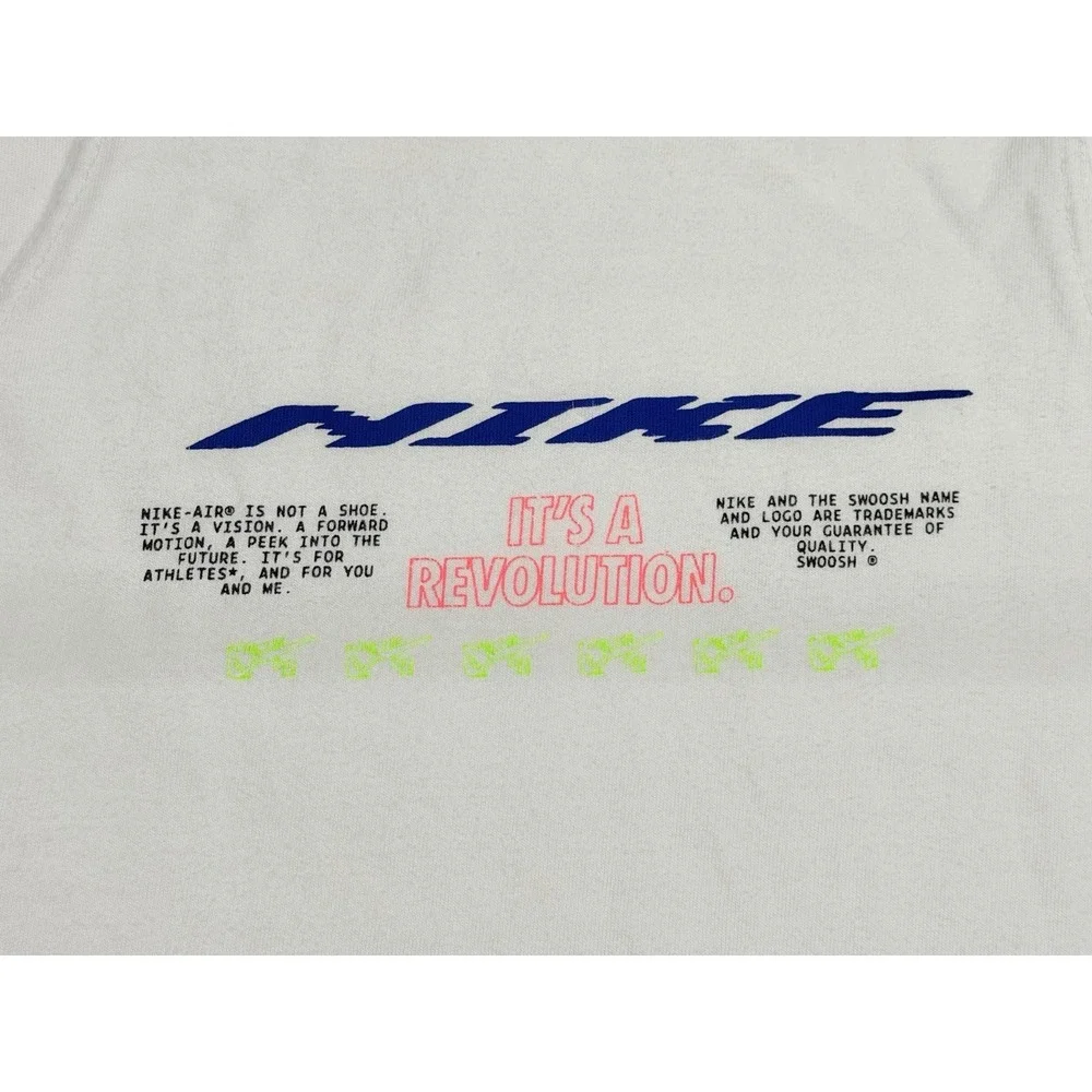 Nike Sportswear Festival Revolution Tank‎ Top Men's Small White Graphic